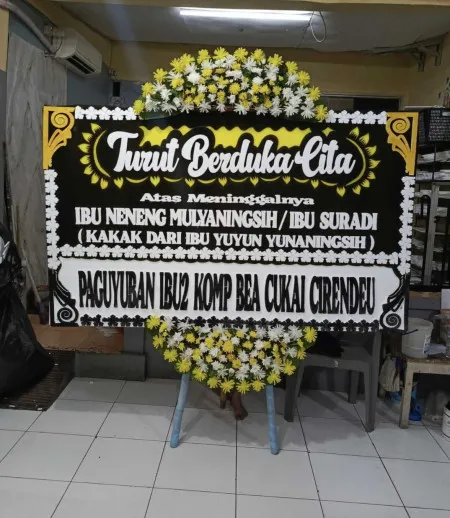 Papan Bunga Duka Kedungagung Butuh